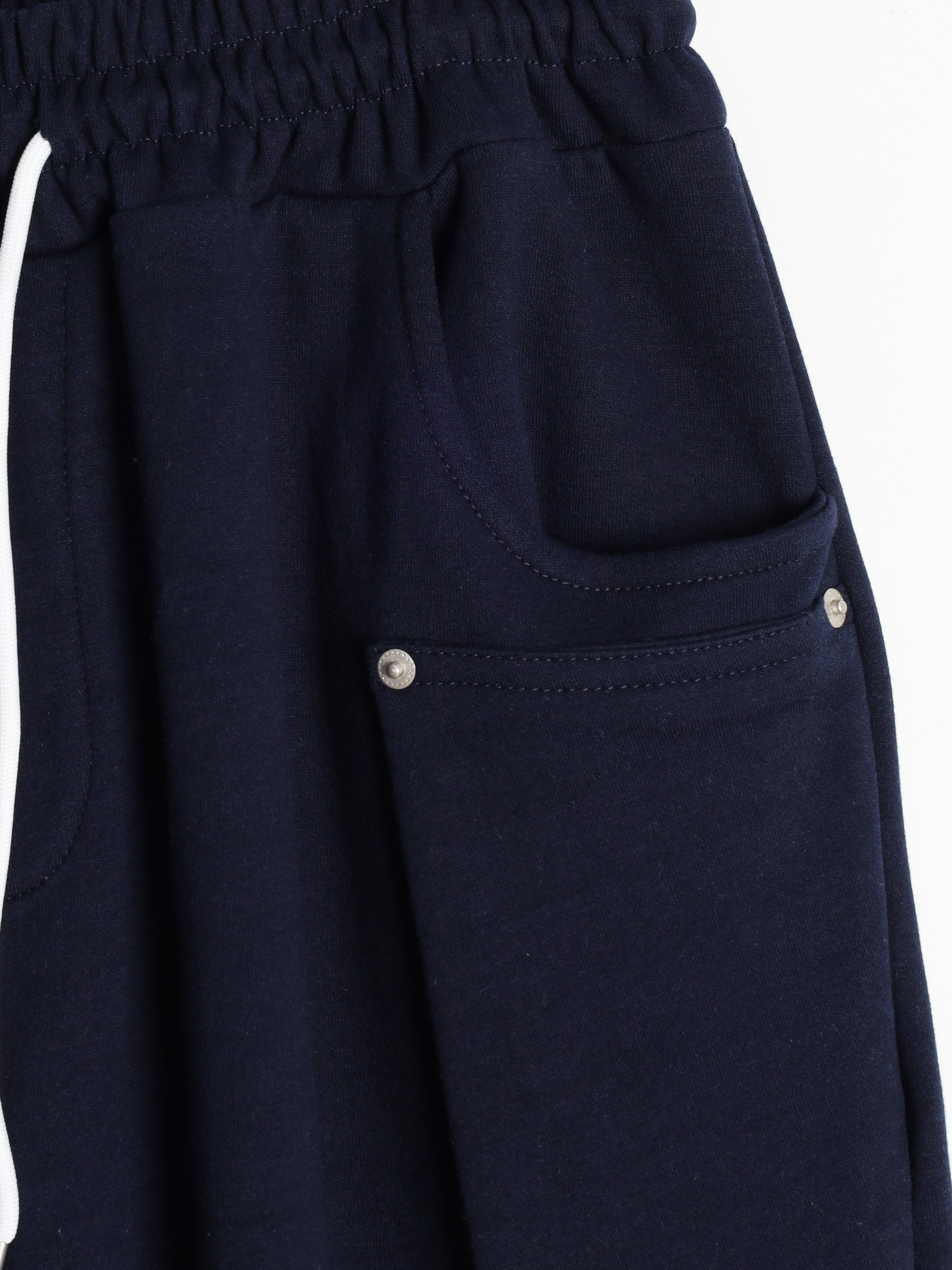 ユニセックス リベットフォールドストリングパンツ