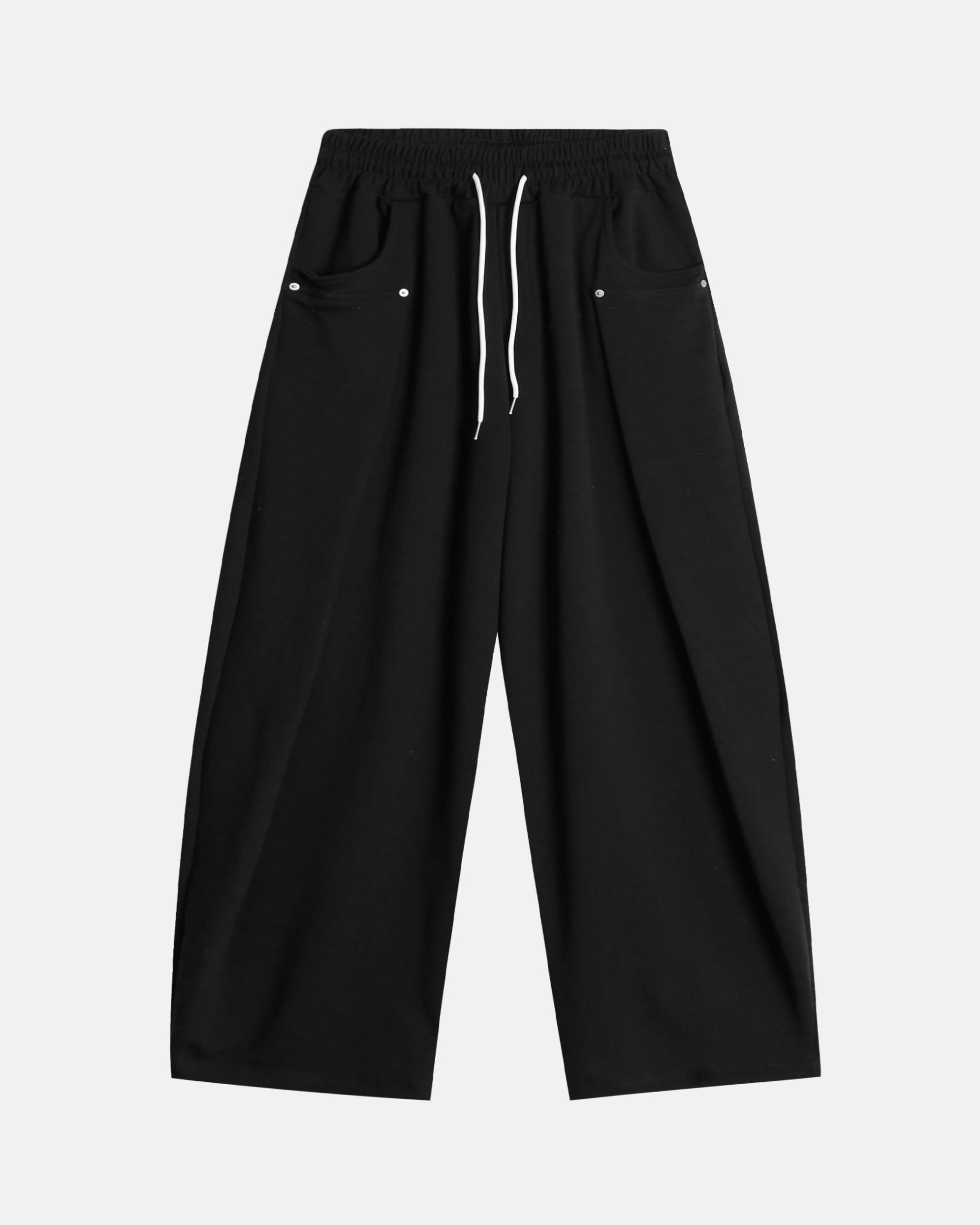 ユニセックス リベットフォールドストリングパンツ