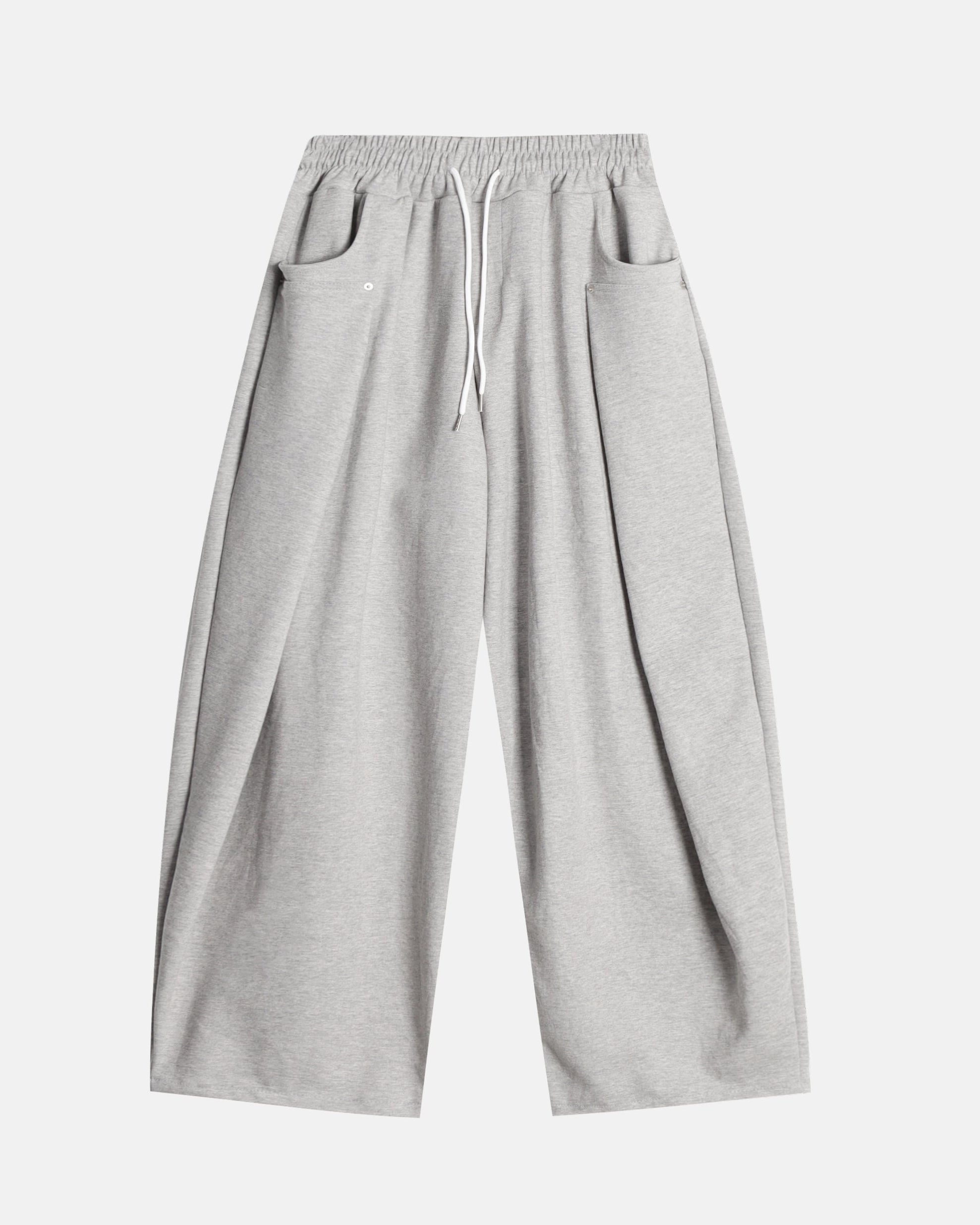 ユニセックス リベットフォールドストリングパンツ