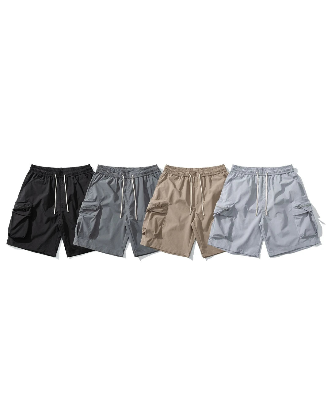 速乾ストレッチ アウトドアカーゴショートパンツ 収納袋付 S0010