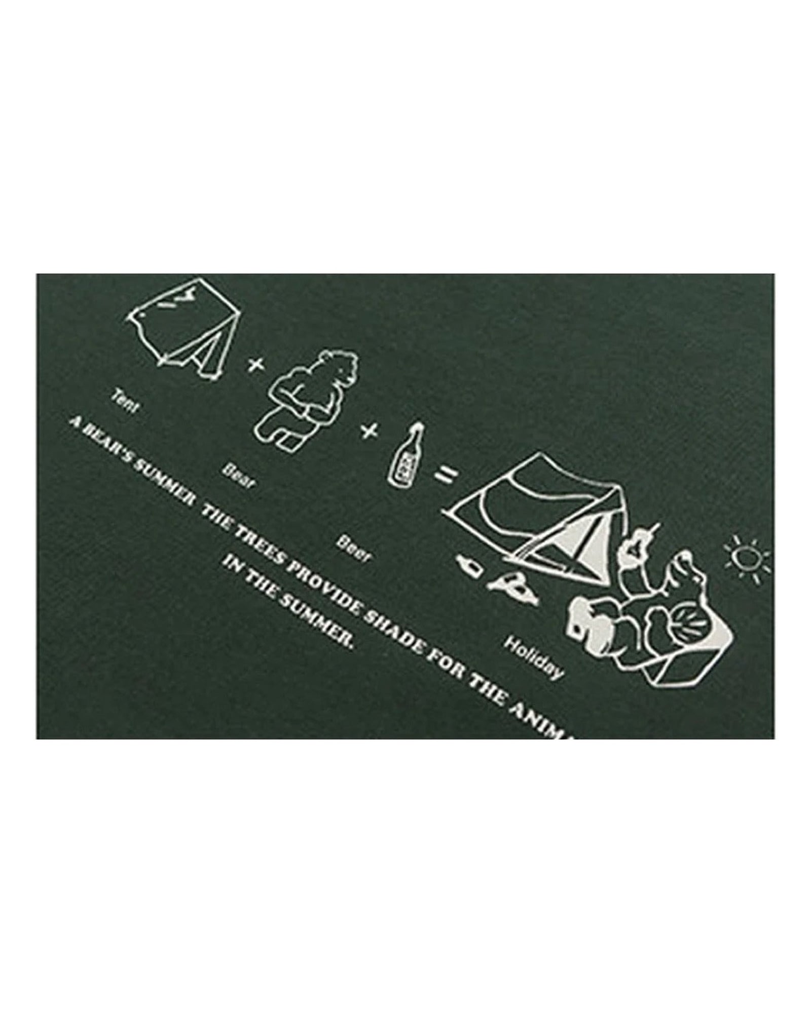 レトロキャンプ グラフィック オーバーサイズTシャツ ユニセックス 08