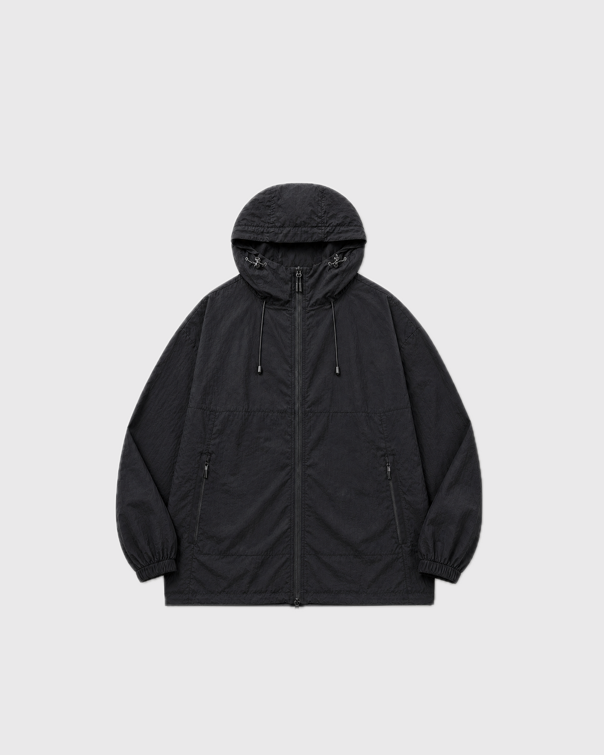 OURES フーデッド UVカット ジャケット ユニセックス ブラック 商品単体