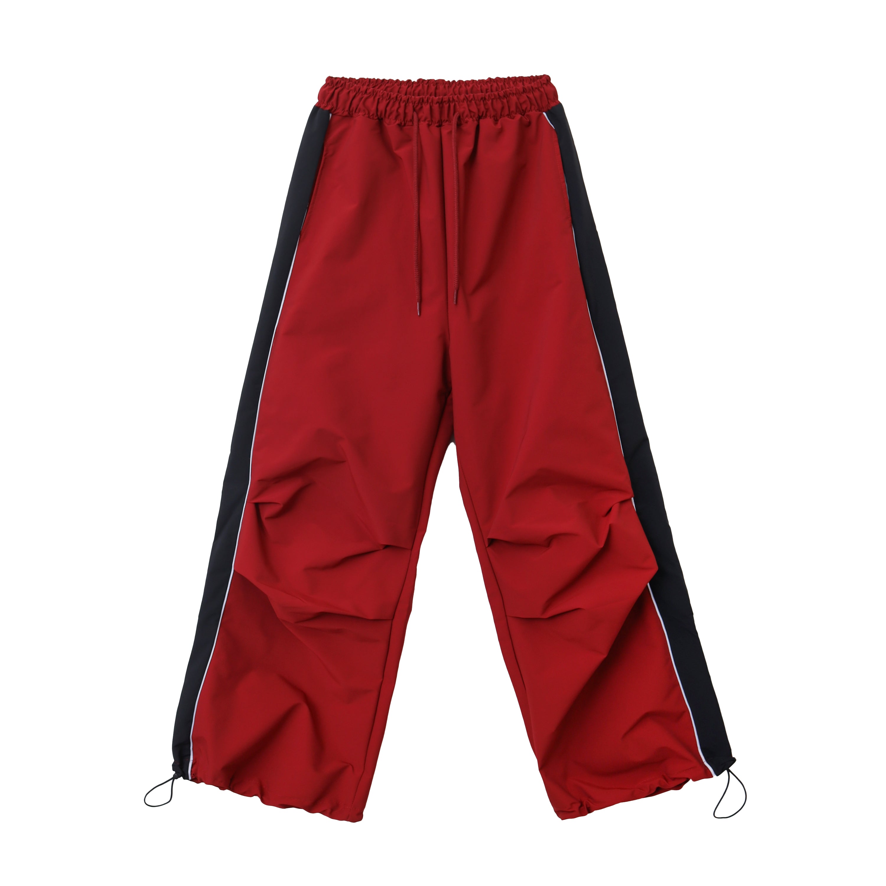 ユニセックス サイドボーン ワイドパンツ