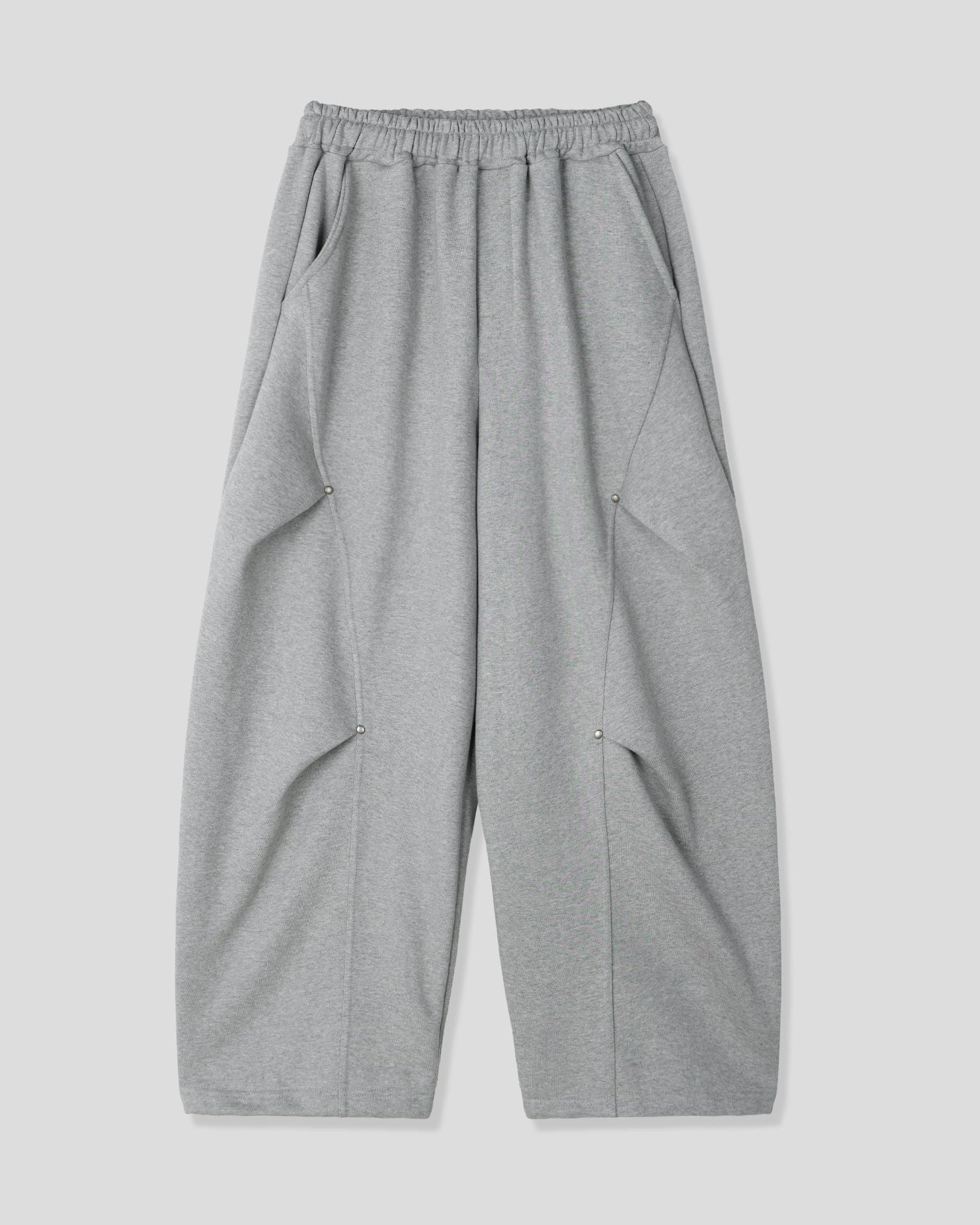 ユニセックス リベットカットパンツ