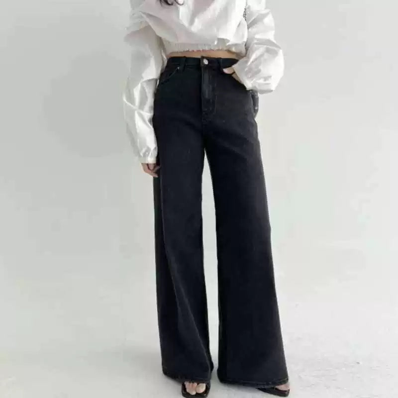 ワイドデニムパンツ OSL001