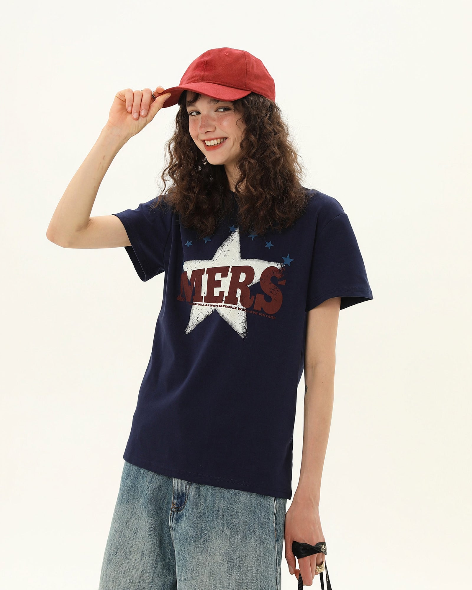 ヴィンテージスター グラフィックTシャツ レディース 02