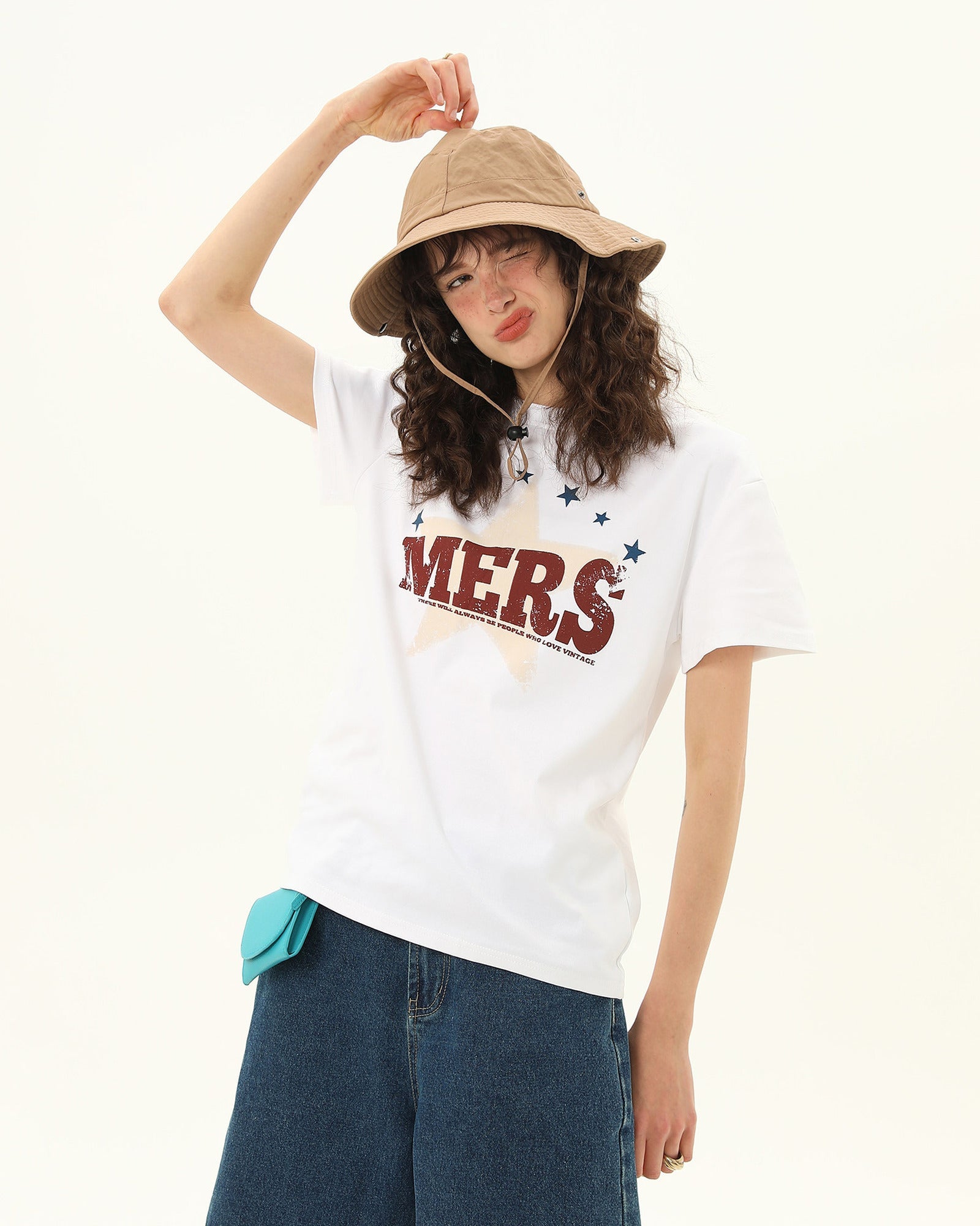 ヴィンテージスター グラフィックTシャツ レディース 03