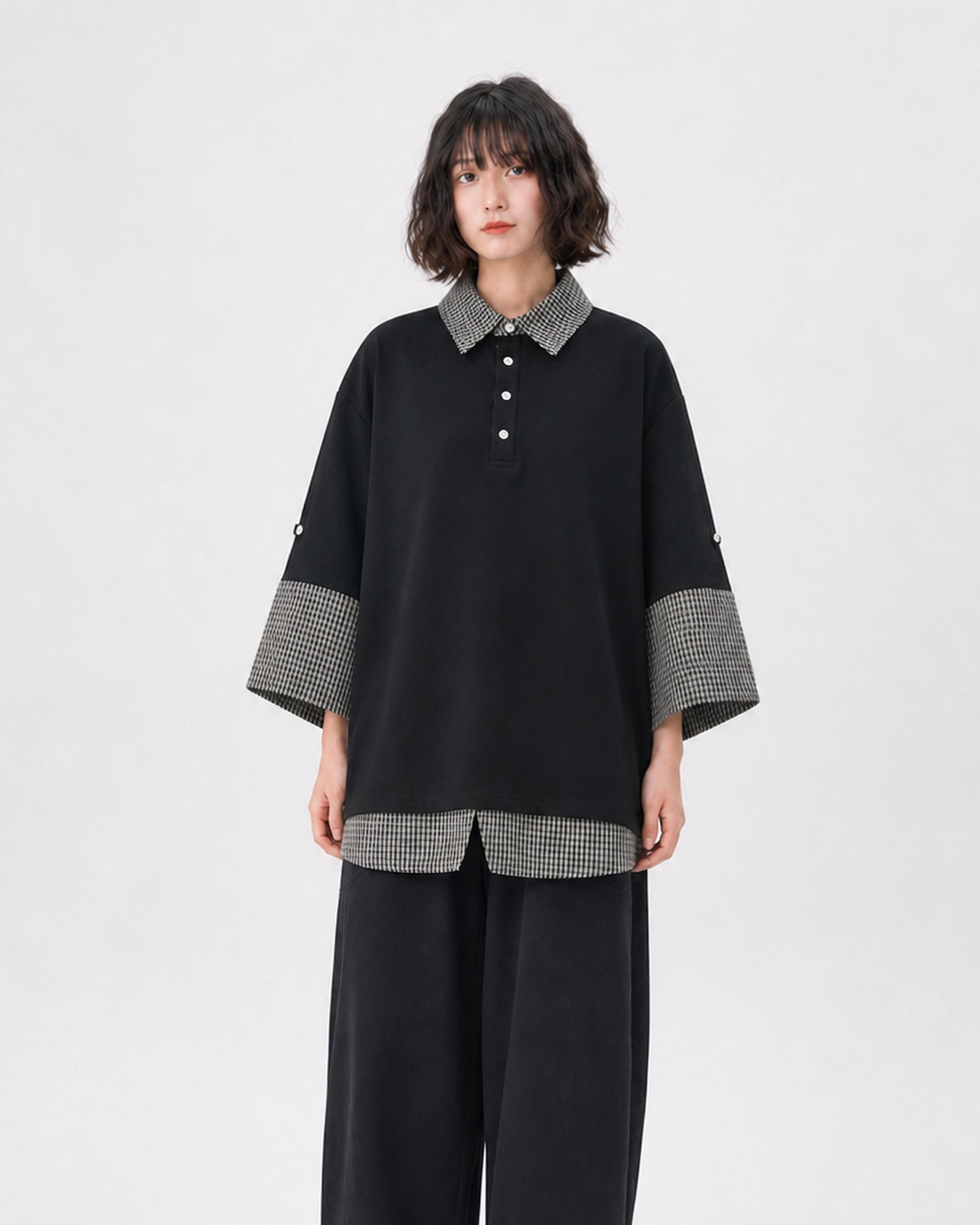 OU-RES モデル着用 | S1015 | ブラック | 2枚目